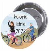 Przypinki buttony KOLONIE LETNIE 2022 HIT