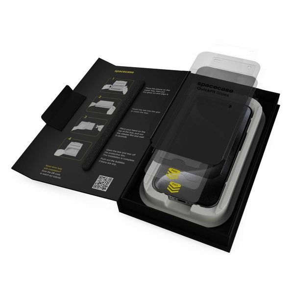 Spacecase Quickfit Privacy Glass Iphone 15 Pro zdjęcie 5