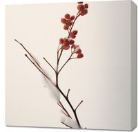 Obraz 70x70cm Subtelna Siła Zimy