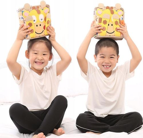 Tablica Manipulacyjna Sensoryczna Montessori Książeczka Zabawka Edukacyjna na Arena.pl