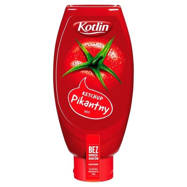 Kotlin Ketchup pikantny 950 g zdjęcie 1