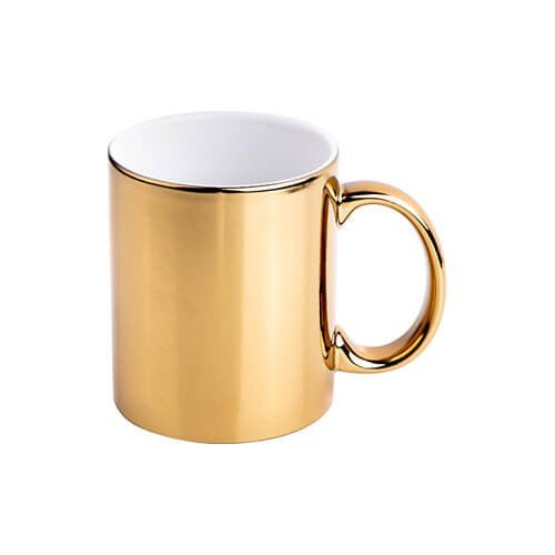 Kubek 330 ml do sublimacji - złoty zdjęcie 1