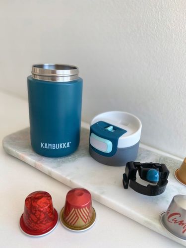 Kambukka kubek termiczny Etna 300ml Deep Teal kubek na ciepłe napoje na Arena.pl