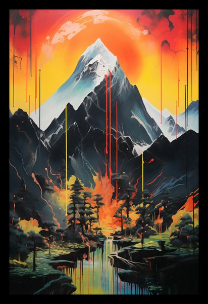 Plakat 20x30cm Górska Alchemia zdjęcie 2