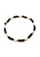 Bransoletka TURMALIN PERŁA 925