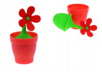 Zaparzacz do herbaty ziół silikonowy KWIATEK