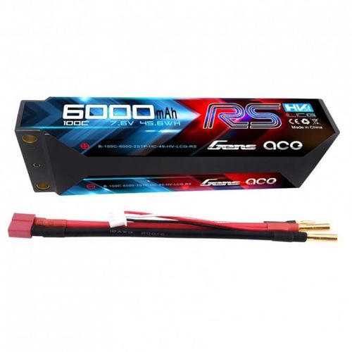 6000mAh 7.6V 100C RS HighVoltage HardCase Gens Ace na Arena.pl