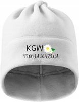 CZAPKA ZIMOWA Z HAFTEM koło gospodyń wiejskich + twój tekst logo KGW