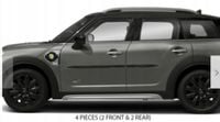 MINI COOPER 2011-2022 Listwy CZARNE Boczne Drzwi