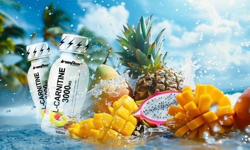 IRONFLEX L-KARNITYNA 3000mg SHOT 12x100ml MOCNY SPALACZ TŁUSZCZU METABOLIZM na Arena.pl