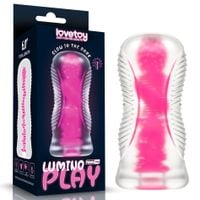 6.0'' lumino play masturbator - pink glow
