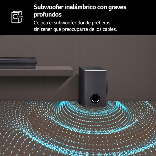 SOUNDBAR LG SQC4R 4.1 220W SUBWOOFER DOLBY DIGITAL BLUETOOTH CZARNY HIT ! na Arena.pl