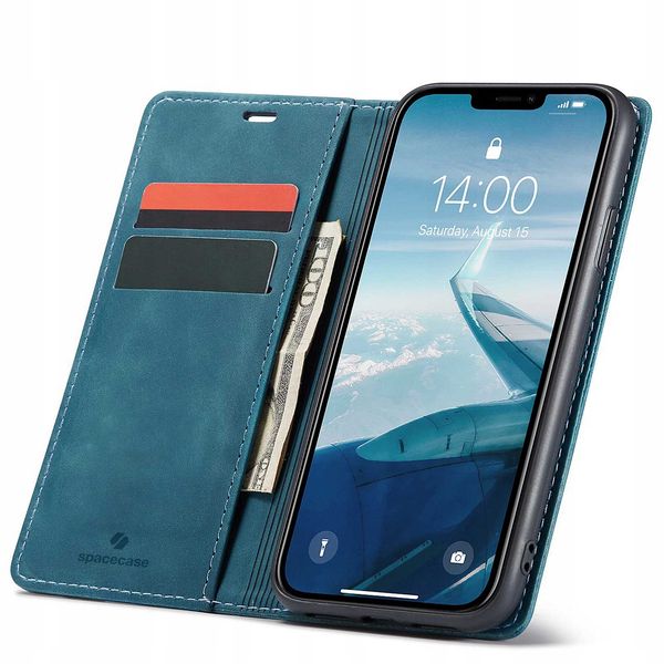Spacecase Wallet Iphone 11 Blue zdjęcie 1