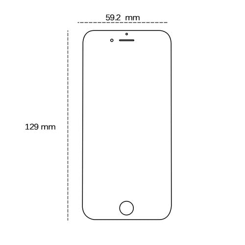SZKŁO HARTOWANE 2,5D DO IPHONE 6 - 6S NA EKRAN na Arena.pl