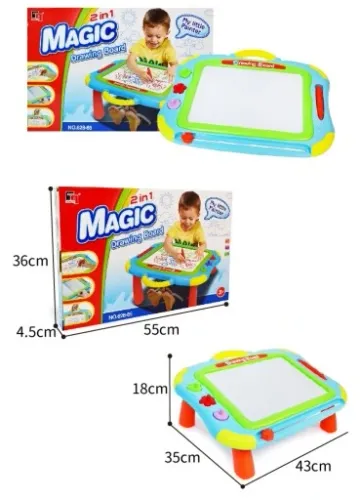 Znikopis duża tablica do rysowania 2w1 stolik 859 na Arena.pl