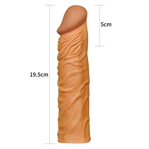 Nakładka Pleasure X-Tender +5Cm  Lovetoy zdjęcie 3