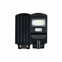 LAMPA ULICZNA SOLARNA ECO LIGHT EC20095 30W 650lm 4000K IP65 CZARNA