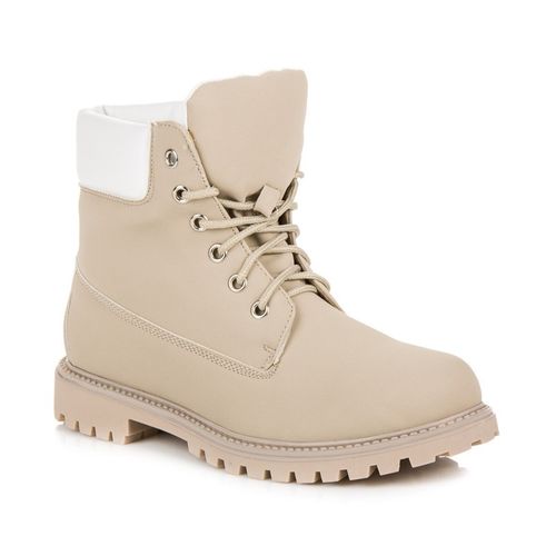 BEŻOWE TRAPERKI Rozmiar - 40 na Arena.pl