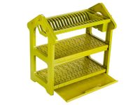 SUSZARKA DO NACZYŃ OCIEKACZ STOJĄCA 3 POZIOMY DUŻA WYSOKA JAKOŚĆ WYKONANIA