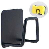 Organizer Na Gąbkę Kuchenną, Uchwyt Ścienny Do Zlewu, Wieszak, Czarny,