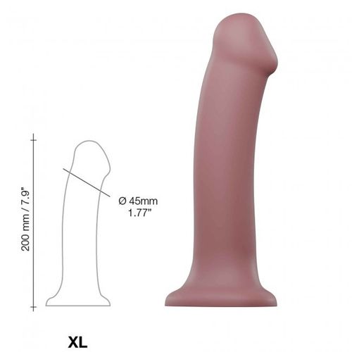Dildo Mono Density Matte Old Rose Xl na Arena.pl