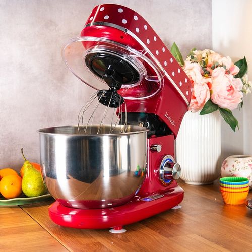 ROBOT PLANETARNY MIKSER KALORIK PODGRZEWANA MISA 5L 1400W-2500W RETRO LED na Arena.pl