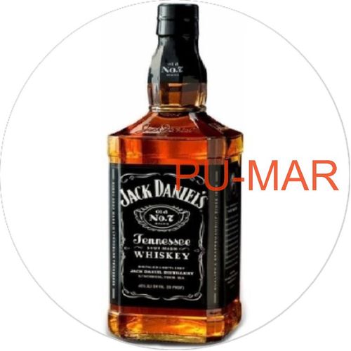 Opłatek na tort Urodziny Jack Daniels Whisky Drink Kieliszek Tekst Gratis na Arena.pl