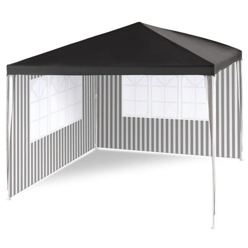 Namiot ogrodowy - antracyt, 3 x 3 m + 2 ściany boczne na Arena.pl