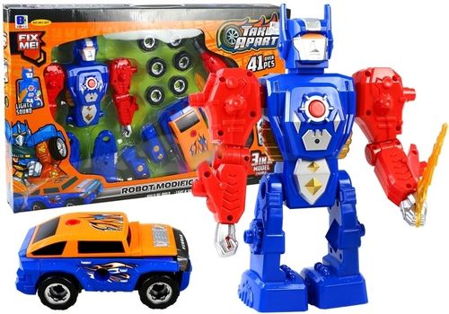 Robot z Autkiem Do Skręcania DIY Transformers na Arena.pl
