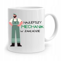 Kubek Prezent Dla Mechanika Najlepszy Mechanik Z Nadrukiem Ze Zdjęciem