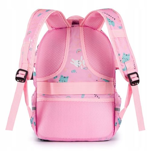 Plecak TORNISTER szkolny dziecięcy pojemny wzory czarny Klasy 1-3 Odblaski na Arena.pl