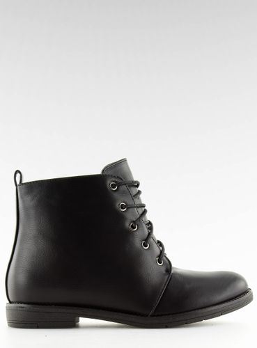 Botki sznurowane czarne 3085 BLACK - 41 na Arena.pl