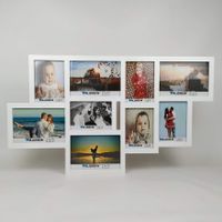 Multirama drewniana ramka 9 zdjęć 15x21 i 13x18