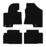 Dywaniki welurowe BASIC Kia Sportage III 2010-2015 czarne
