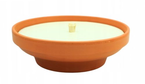 Znicz Ceramiczny Duży Gliniany Otwarty Retro C-7 na Arena.pl