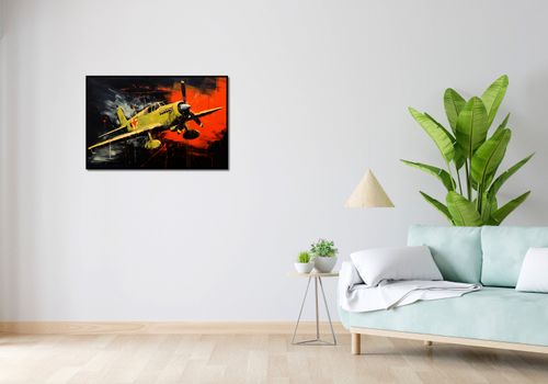 Plakat 86,4x56,8cm Barwny Przelot na Arena.pl