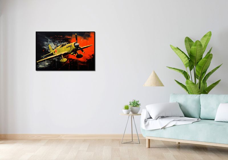 Plakat 86,4x56,8cm Barwny Przelot zdjęcie 4