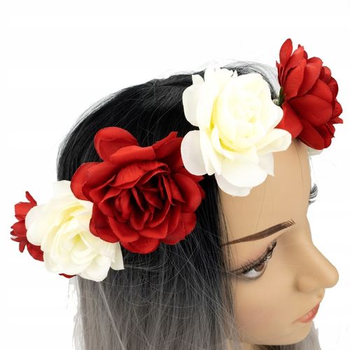 WIANEK dla Kibicki biało czerwone kwiaty Panieński na Arena.pl