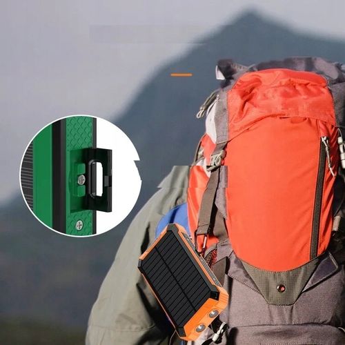 POWERBANK SOLAR 20000mah INDUKCJA LATARKA 6xUSB na Arena.pl
