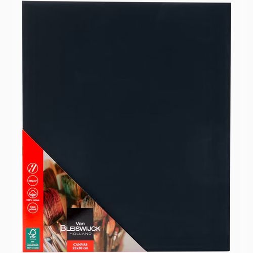 ZESTAW CZARNE PŁÓTNO MALARSKIE PODOBRAZIE 25x30 CM GRUBE BAWEŁNA GRUNTOWANE na Arena.pl