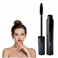 TUSZ DO RZĘS ze szczoteczką olej rycynowy WYDŁUŻAJĄCY czarny NUTRIDOME