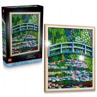 LEGO Art Claude Monet - Most nad stawem z liliami wodnymi 31220 18+ 3179 el