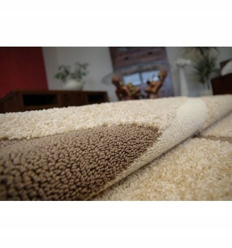 Dywan STRUCTURAL PASCAL wanilia 100x200 cm na Arena.pl