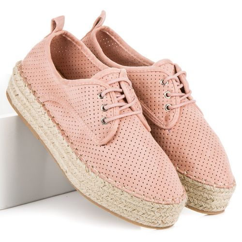 Ażurowe espadryle na platformie r.37 na Arena.pl