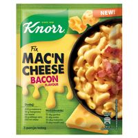Knorr FIX MAC'N CHEESE O SMAKU BEKONU !!! serowy sos do makaronu 33G