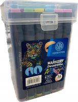 Promarkery Astra 36 szt. markery dwustronne