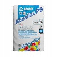 MAPEI ADESILEX P9 Zaprawa klejowa KLEJ DO PŁYTEK SZARY UNIWERSALNY 25 kg
