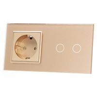 VL-C702EU-63 WŁĄCZNIK PODWÓJNY + GNIAZDO LIVOLO