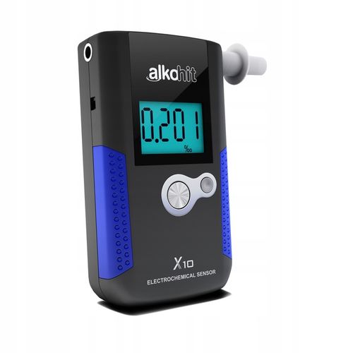 Alkomat ALKOHIT X10 Technologia Policyjna +Ustniki na Arena.pl