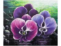 60X50CM STORCZYK STAWEM OBRAZ ŚCIAN DREWNIANE